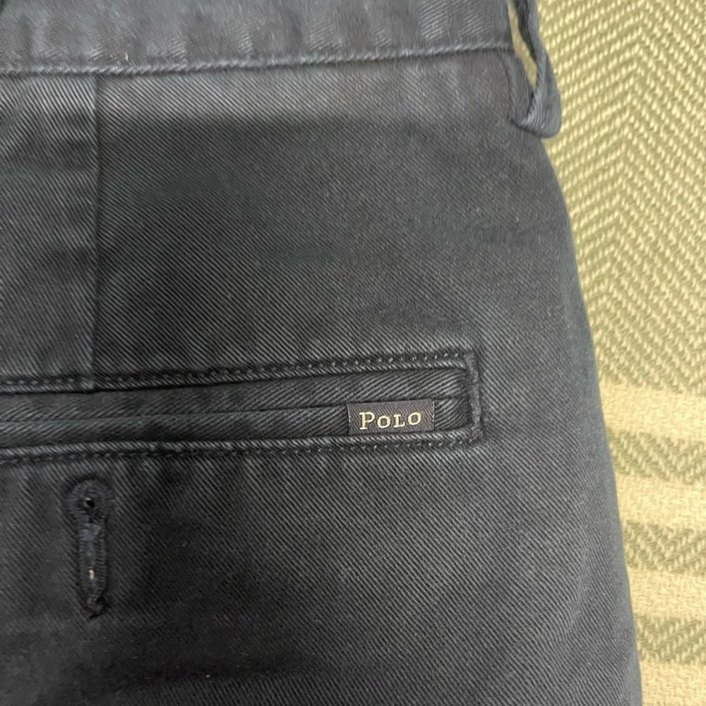 Ralph Lauren Dark Blue Classic Fit‎ Pleated 9” Shorts